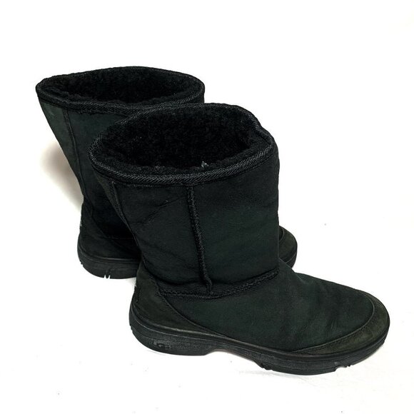 UGG Ultimate Boots Black Women Size 6 - Picture 3 of 9